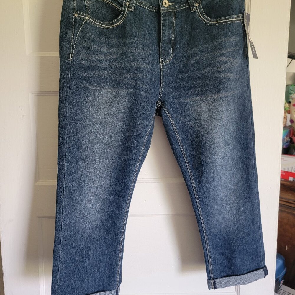 Diamond Threads Women's Cropped/Cuffed Jeans NWT 16